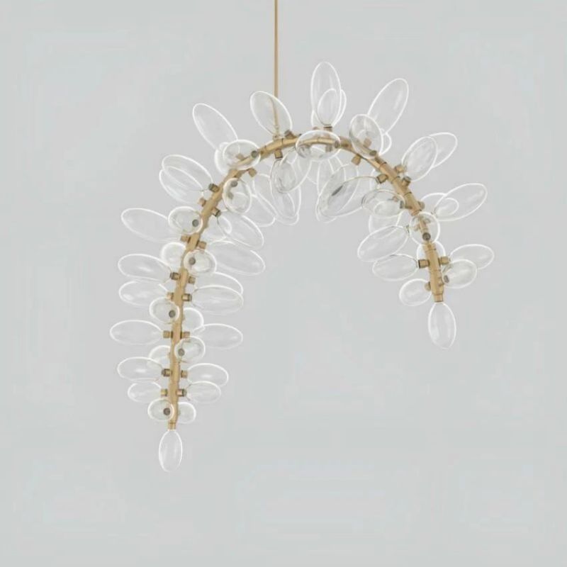 Harris Art Grape Arch Branch Chandelier
