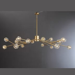 Belle Round Chandelier Clear and Smoke 24'' 36'' 48'' 60'' 72''