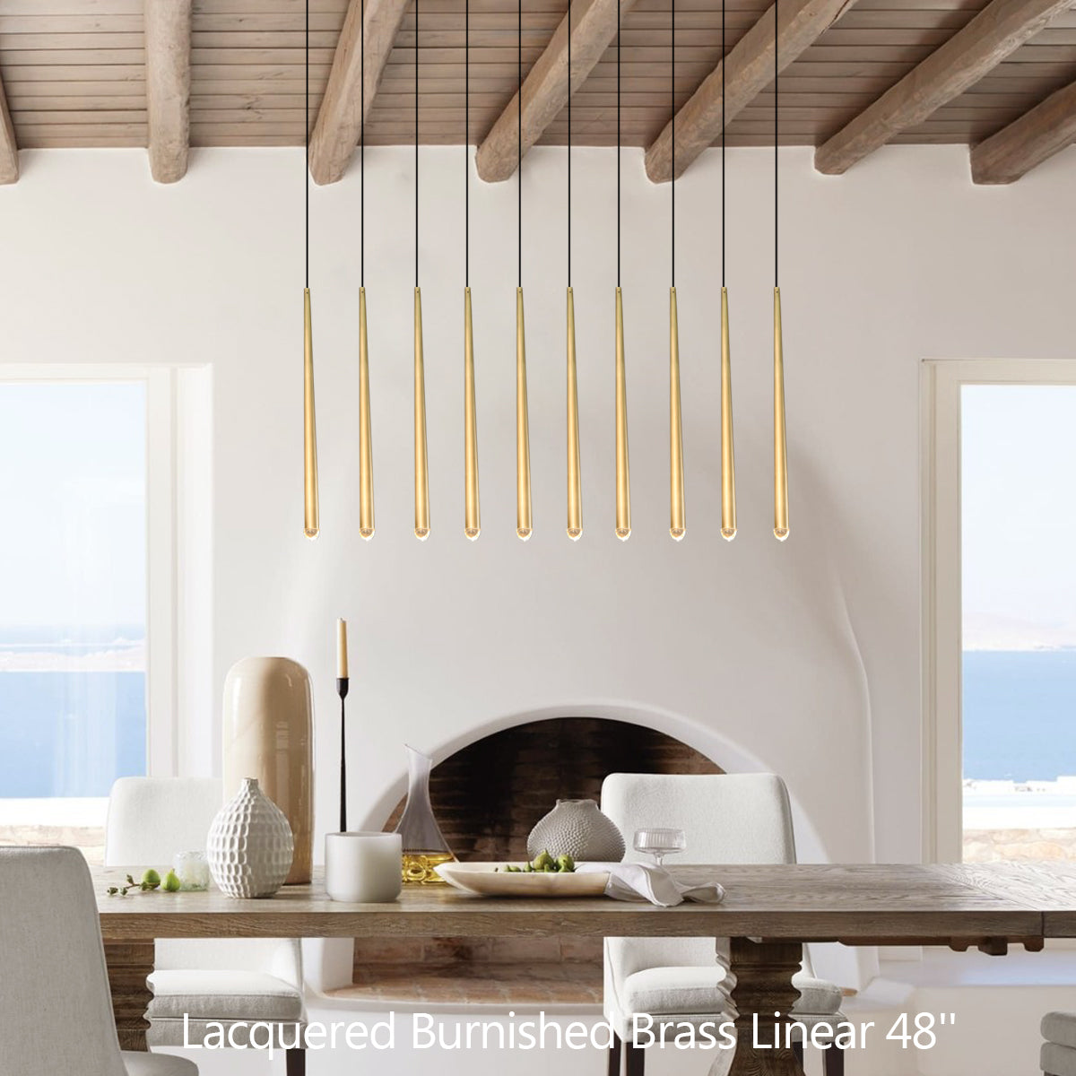 Aquiania Linear Chandelier 60'' 72''