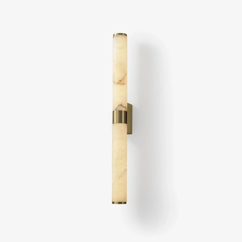 Sylvia Line Alabaster Wall Sconce