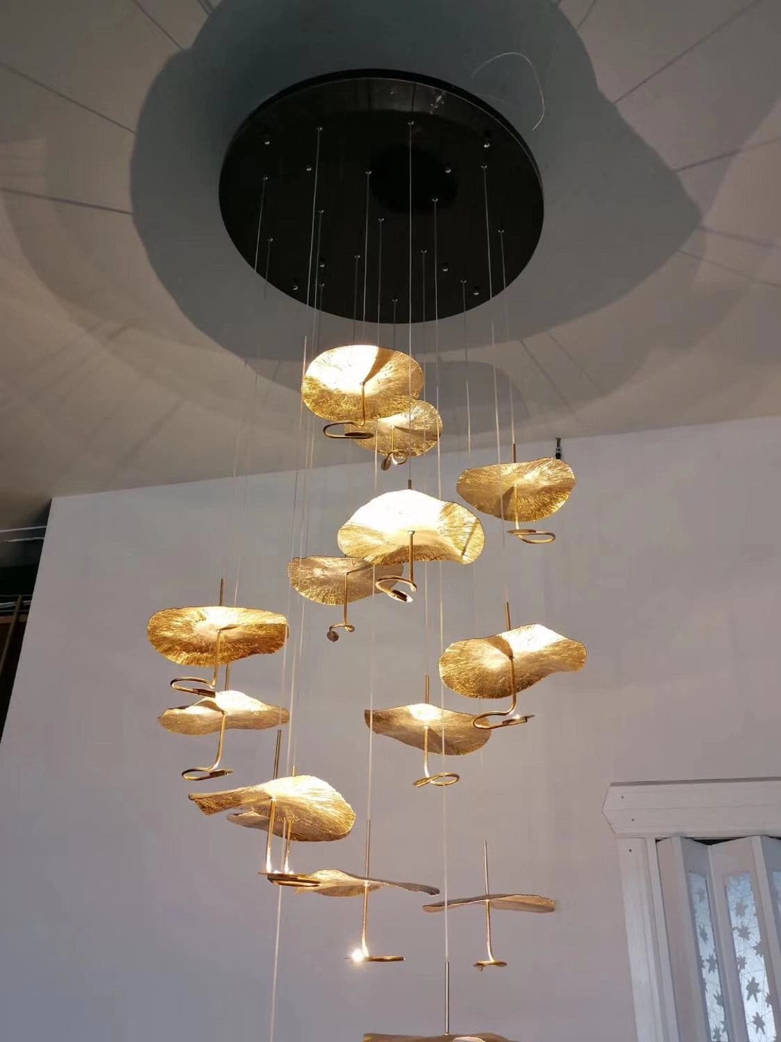 Naniv Lotus Leaf Chandelier