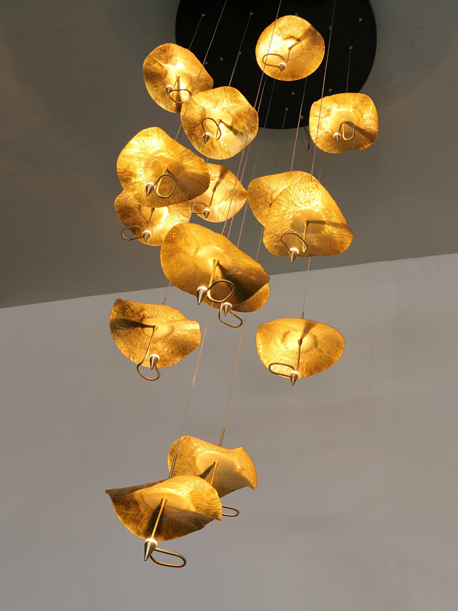Naniv Lotus Leaf Chandelier