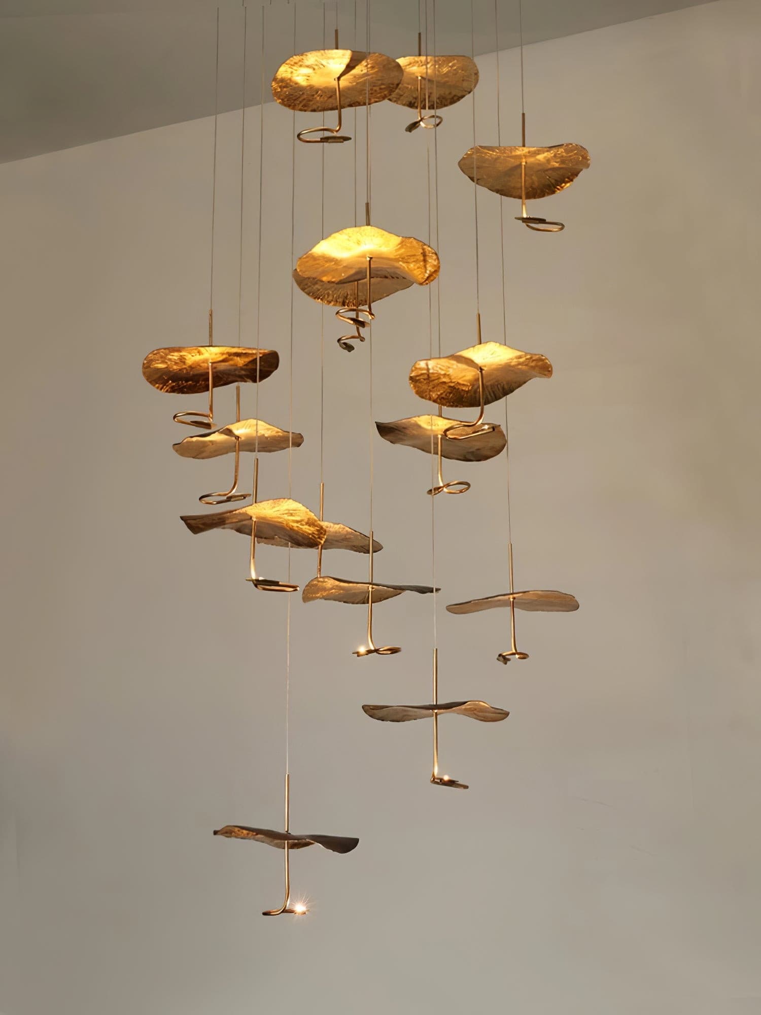 Naniv Lotus Leaf Chandelier
