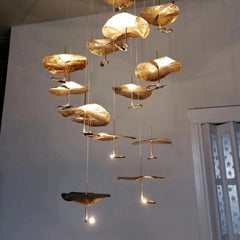 Naniv Lotus Leaf Chandelier