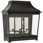 Rosedale Classic Wide 3/4 Wall Lantern Outdoor