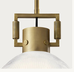 MACHINIST PRISMATIC CLOCHE PENDANT