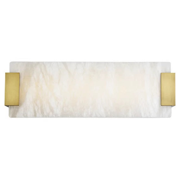 Ore LED Alabaster Vanity Light & Wall Light