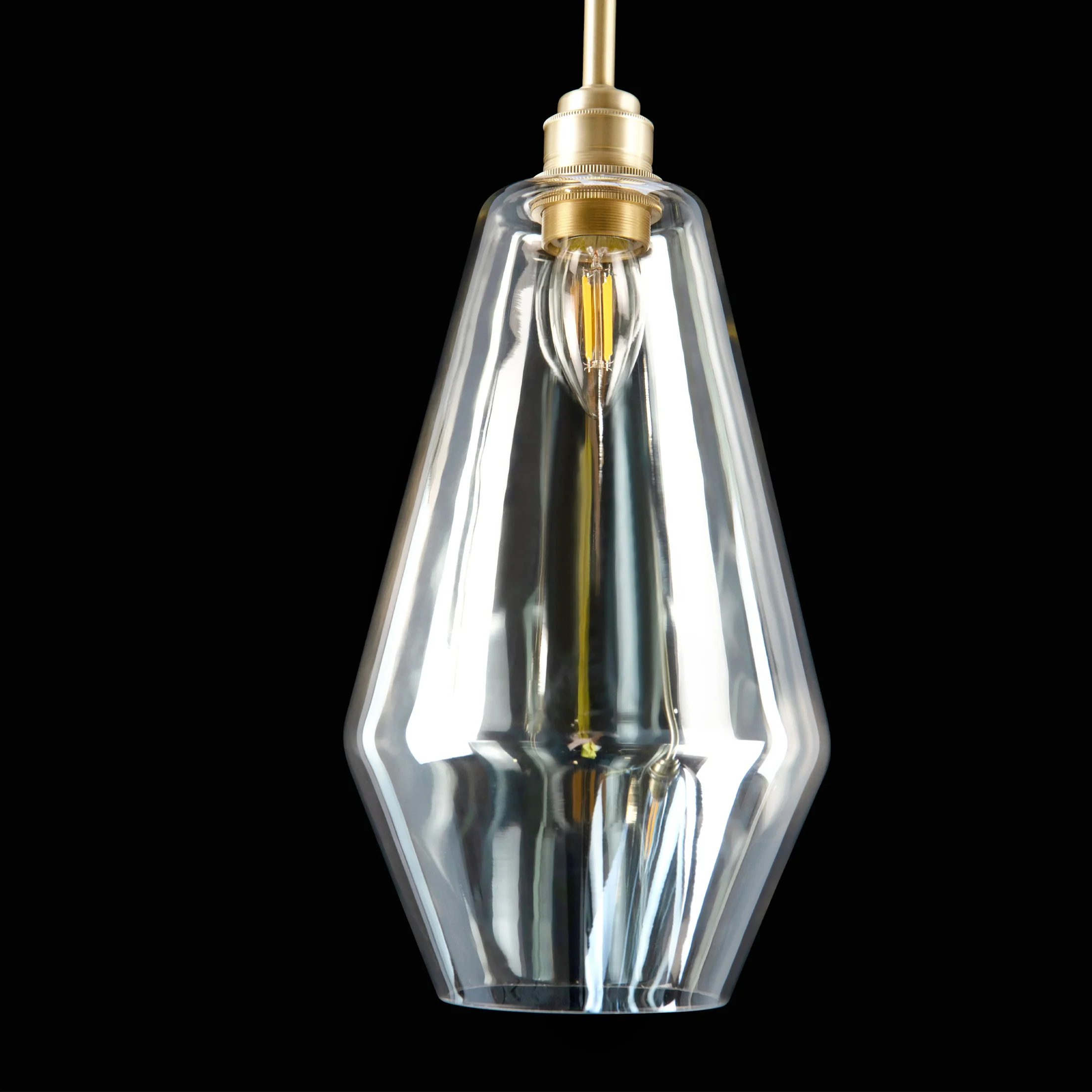 Ryan Glass Cascade Pendant