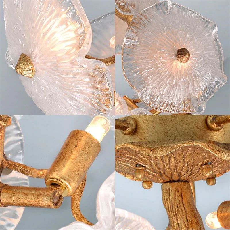 Magnolia Modern Luxury Branch Chandelier For Staircase