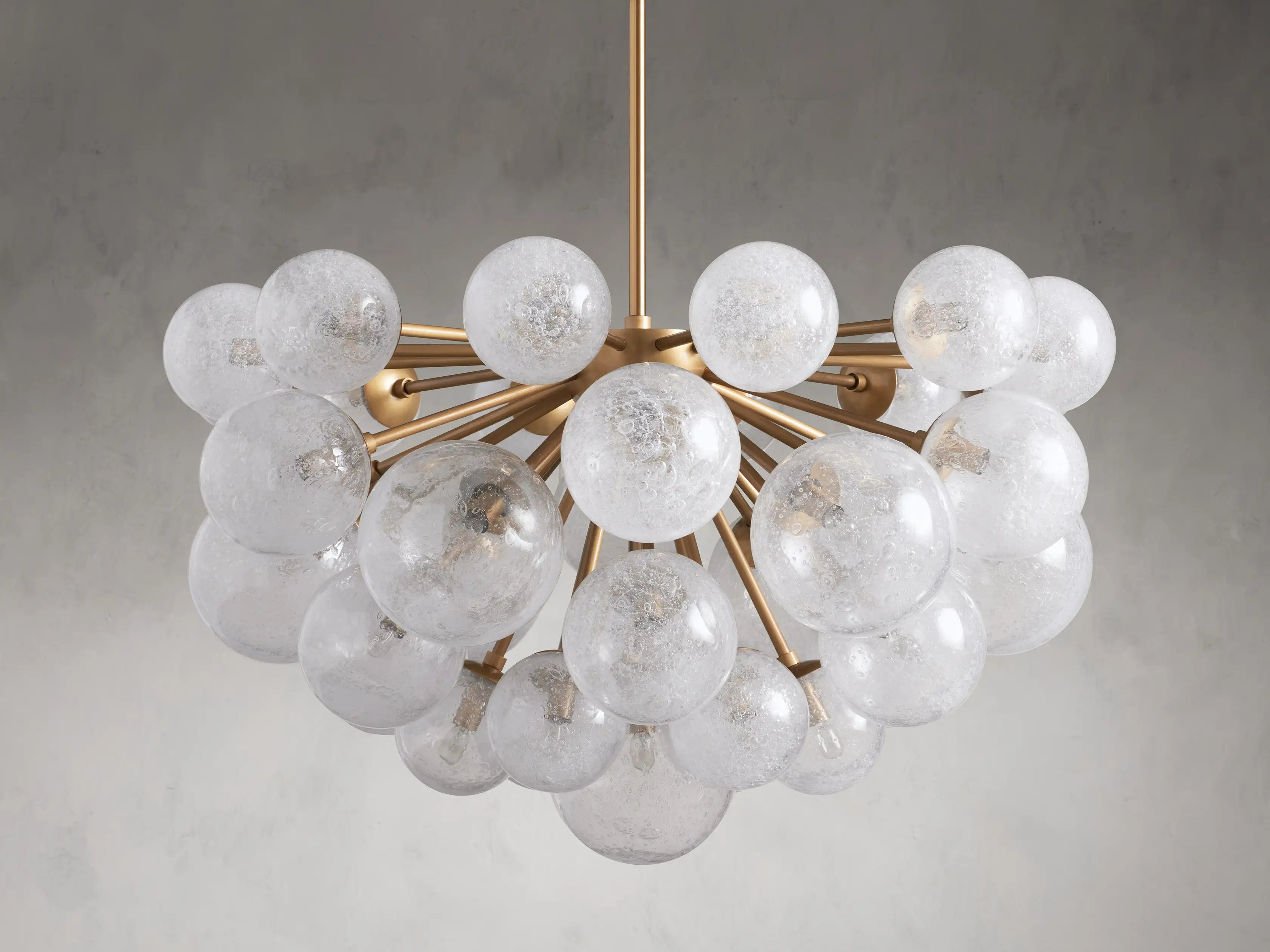 Bubble Mandoza Chandelier 27'' 35''