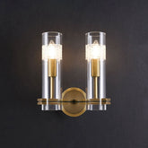 Modol Glass Tube Wall Sconce, 2-Head