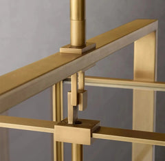 Michaul Beck Rectangular Chandelier 72"