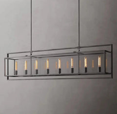 Michaul Beck Rectangular Chandelier 72"