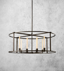 Michaul Beck Round Chandelier 44"