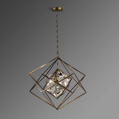 Artistic Diamond Pendant Light