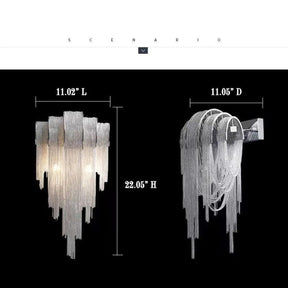 Tassels Chain Modern Wall Sconce