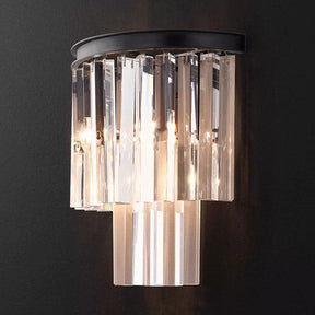 Odeo Crystal Multi-Tier Wall Sconce