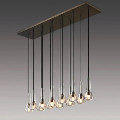 Modernity Cone Crystal Pendant Chandelier