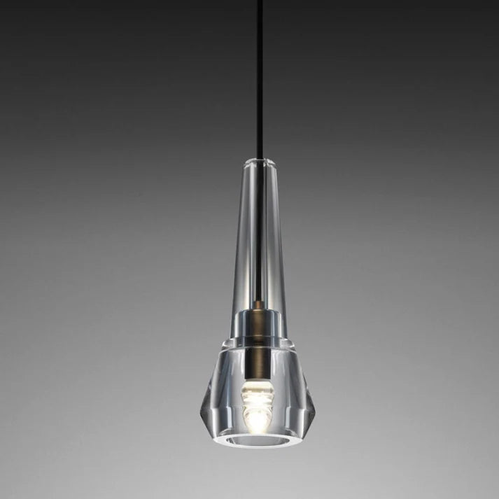 Modernity Cone Crystal Pendant Chandelier