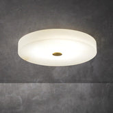 Grandeur Alabaster Recessed Circular LED Chandelier