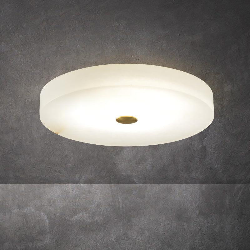 Grandeur Alabaster Recessed Circular LED Chandelier