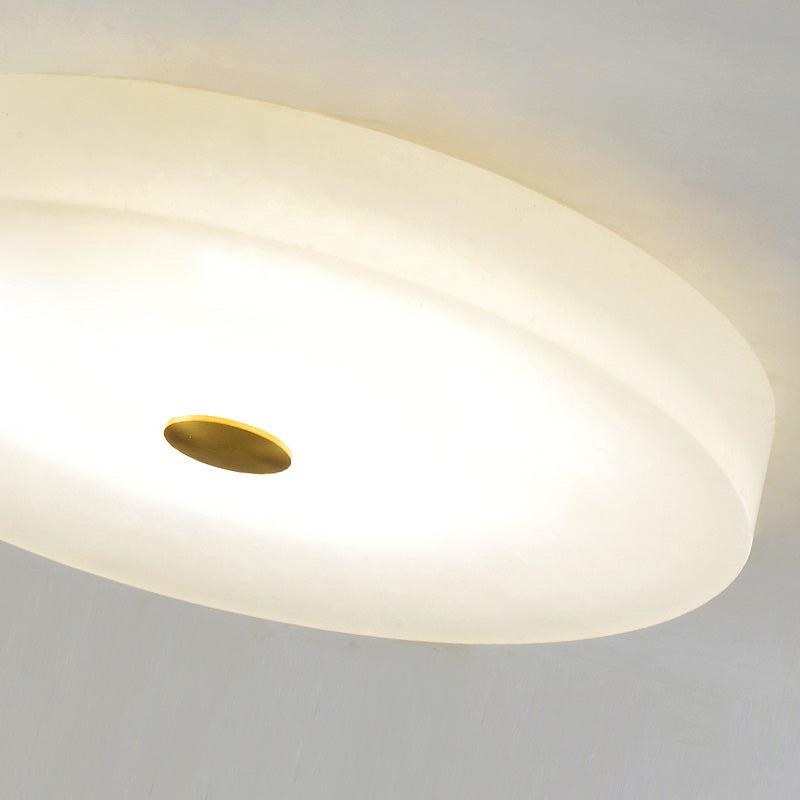 Grandeur Alabaster Recessed Circular LED Chandelier