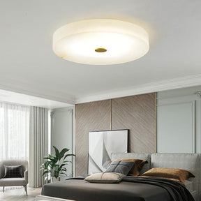 Grandeur Alabaster Recessed Circular LED Chandelier