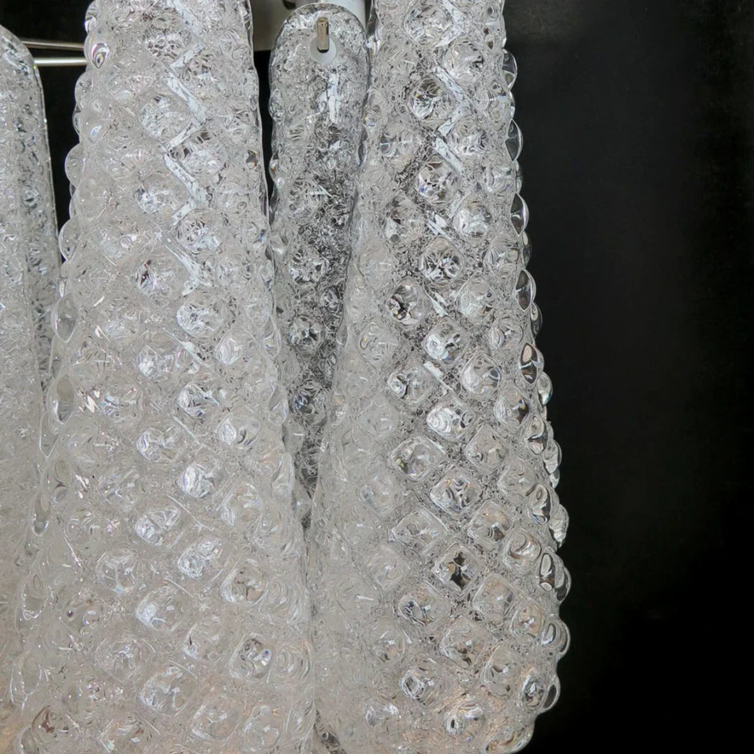 Murano Petals White Wall Light 13.4"