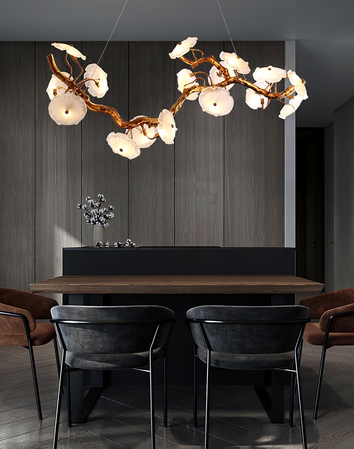 Nenufar Blooming Chandelier 49" 59"