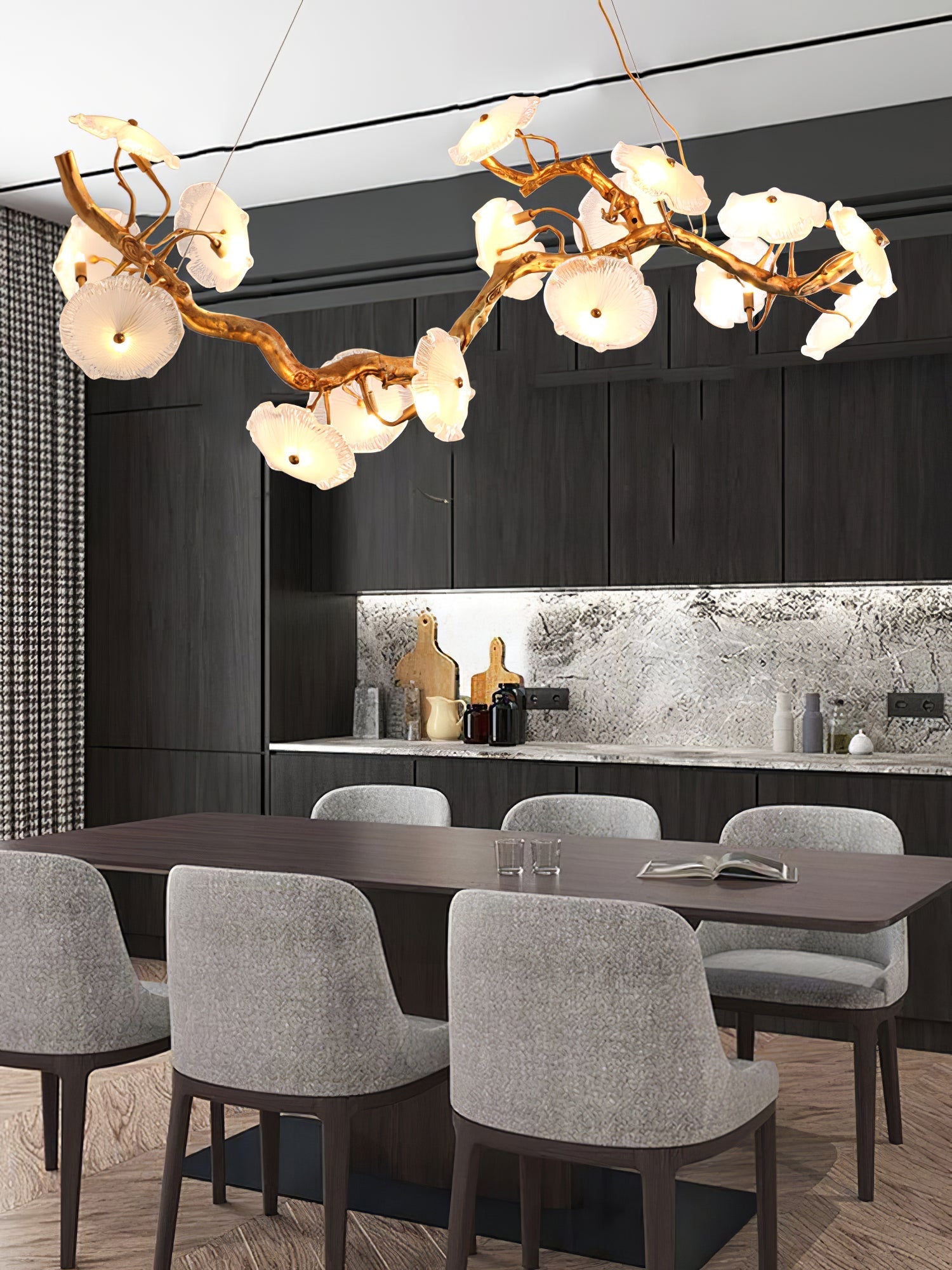 Nenufar Blooming Chandelier 49" 59"