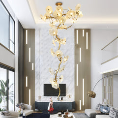 Nenufar Bonsai Chandelier 25.6" 31.5"