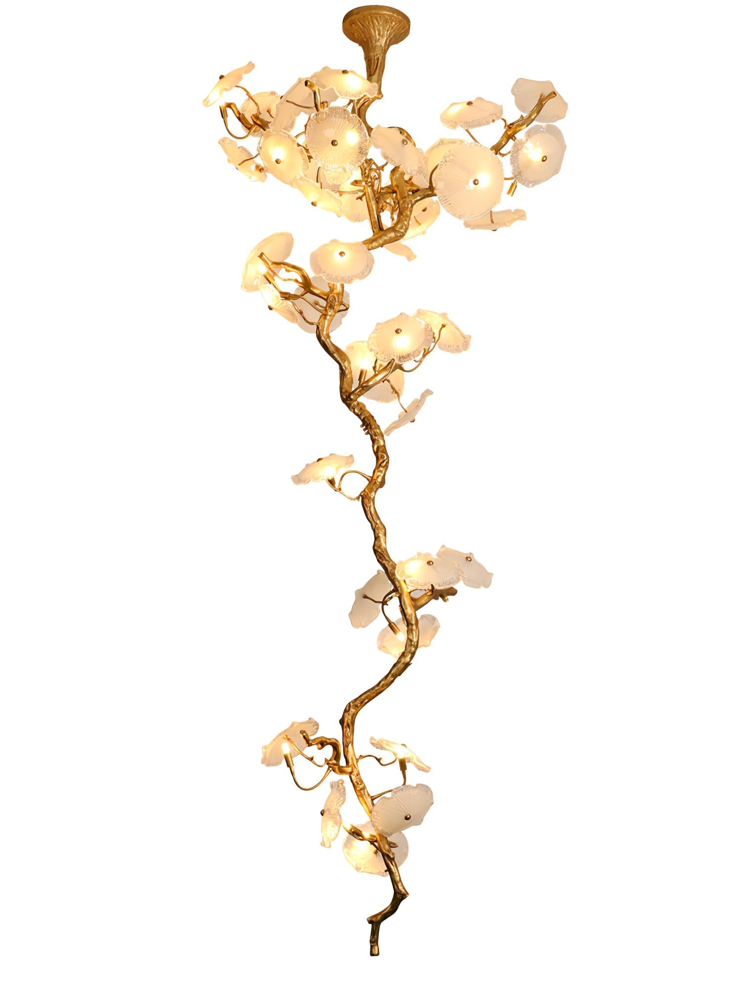 Nenufar Bonsai Chandelier 25.6" 31.5"