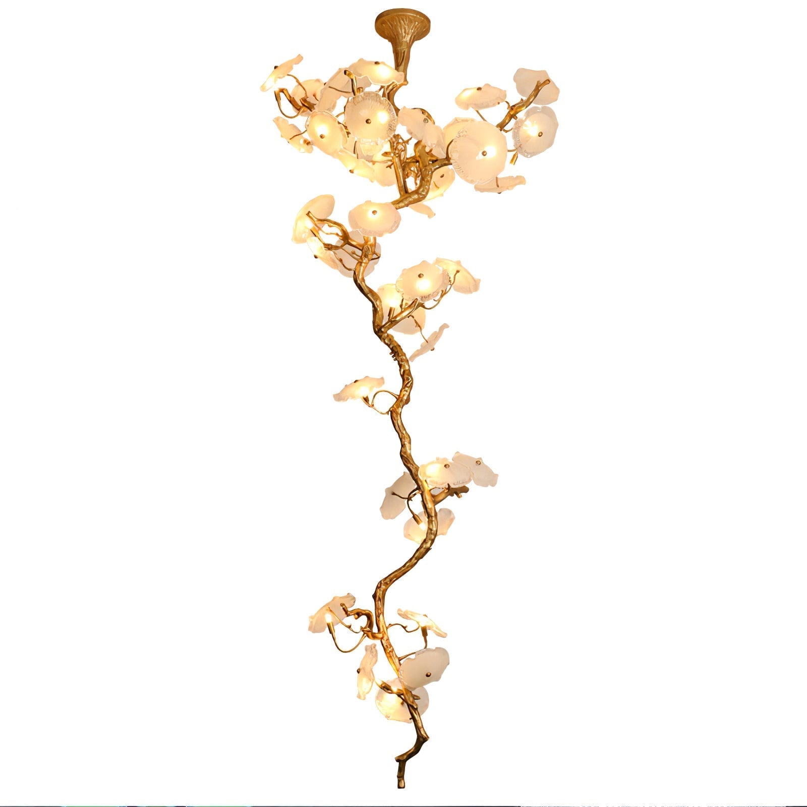 Nenufar Bonsai Chandelier 25.6" 31.5"