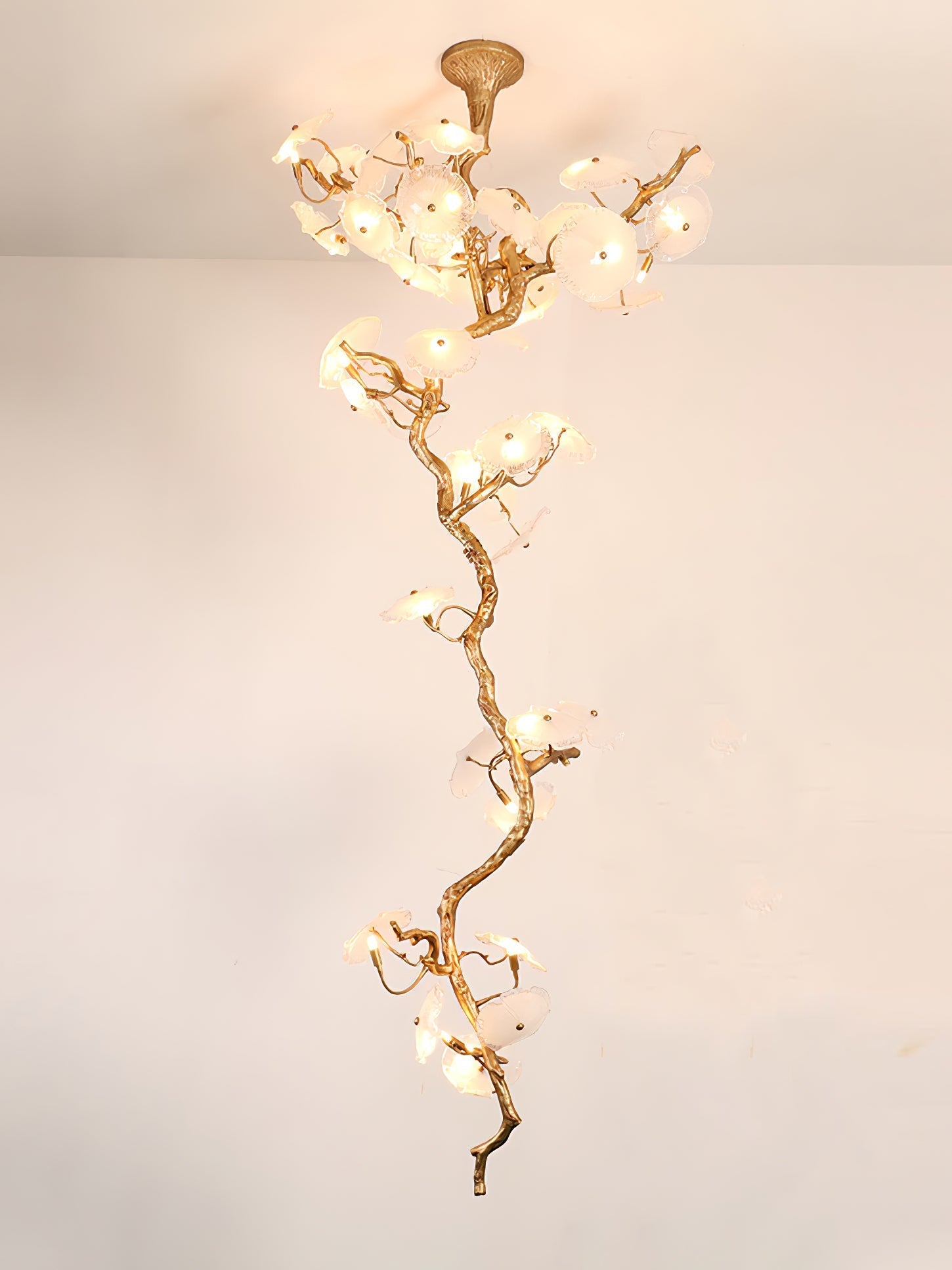 Nenufar Bonsai Chandelier 25.6" 31.5"