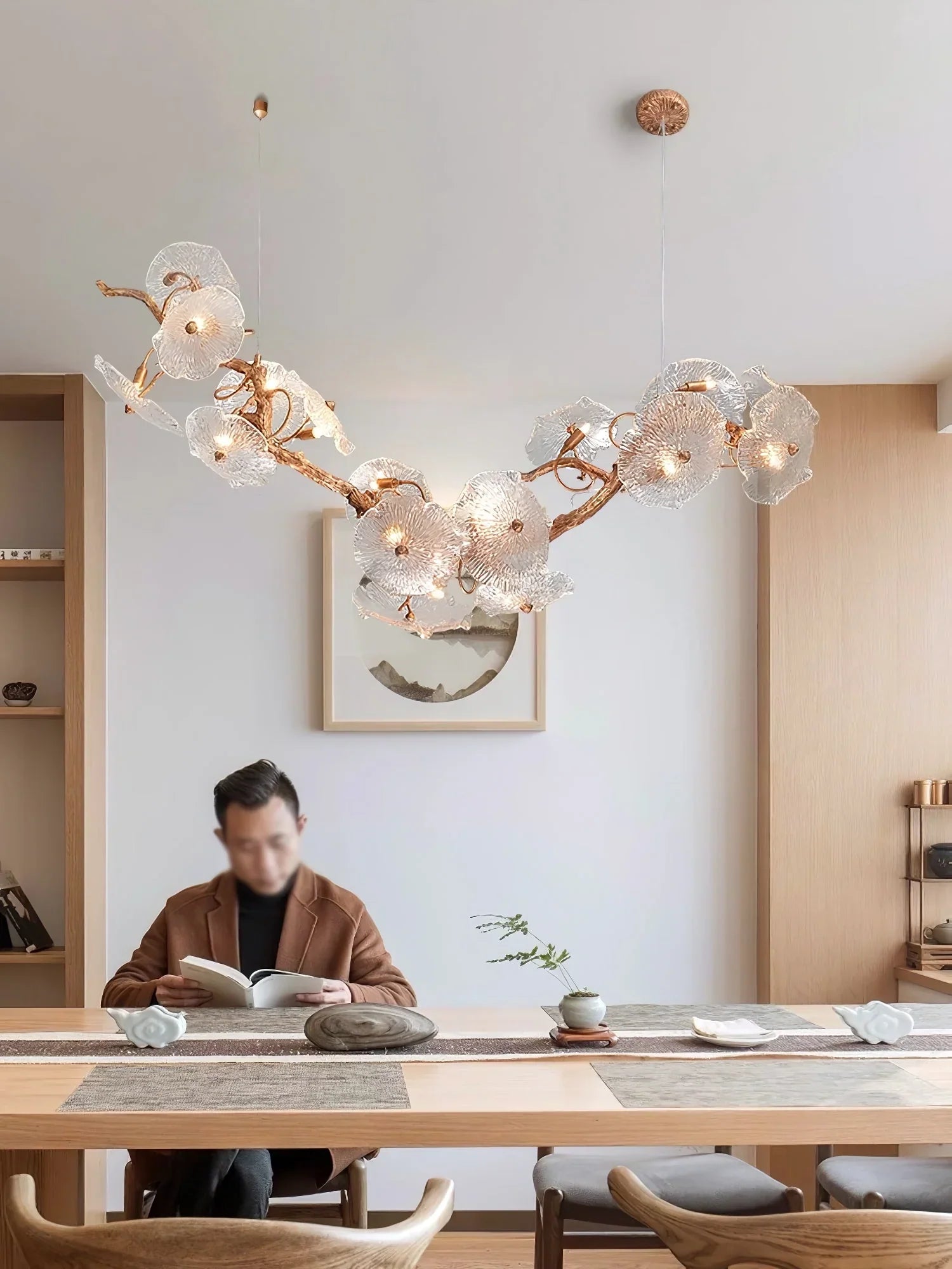 Nenufar Horizontal Chandelier