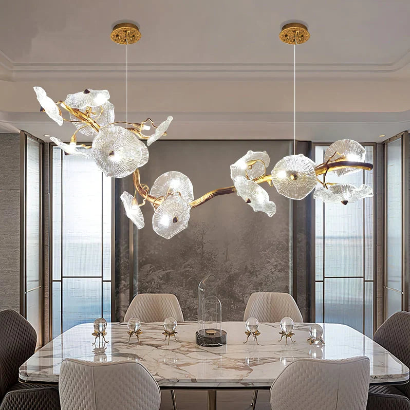 Nenufar Horizontal Chandelier