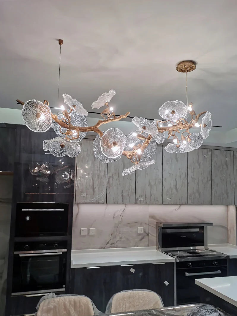 Nenufar Horizontal Chandelier