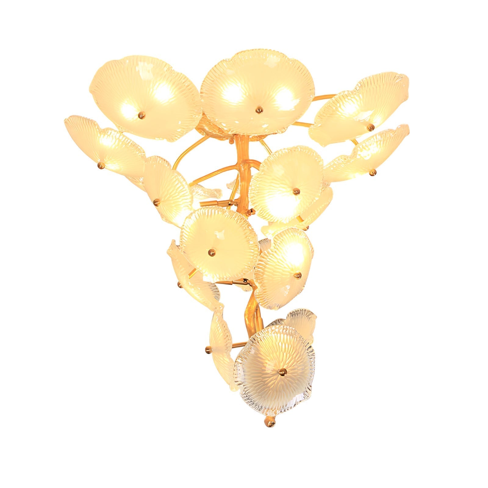 Nenufar Water Lily Chandelier 23.6" 31.5"#size_Dia 31.5″(80cm) x H 29.5″(75cm)