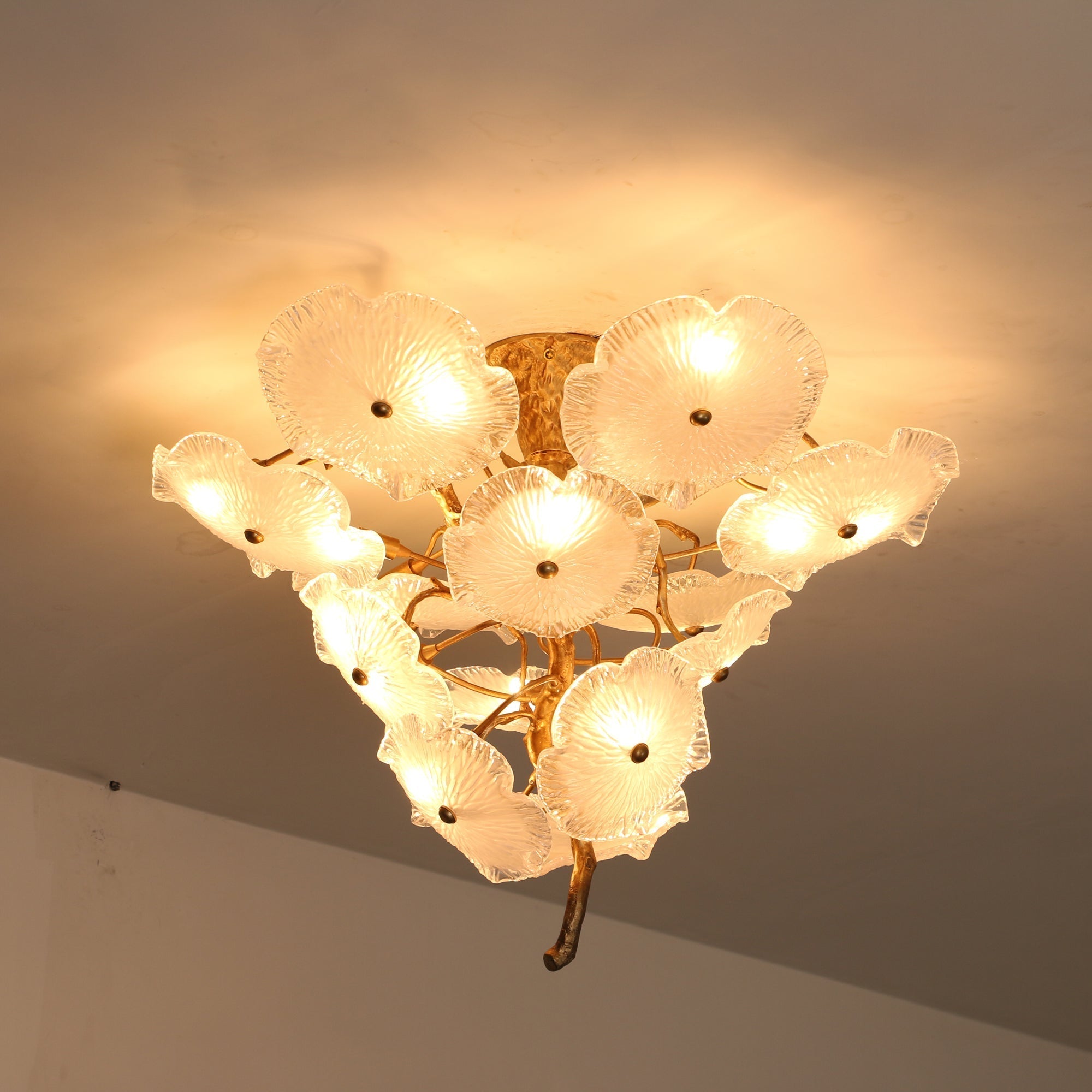 Nenufar Water Lily Chandelier 23.6" 31.5"#size_Dia 23.6″(60cm) x H 23.6″(60cm)