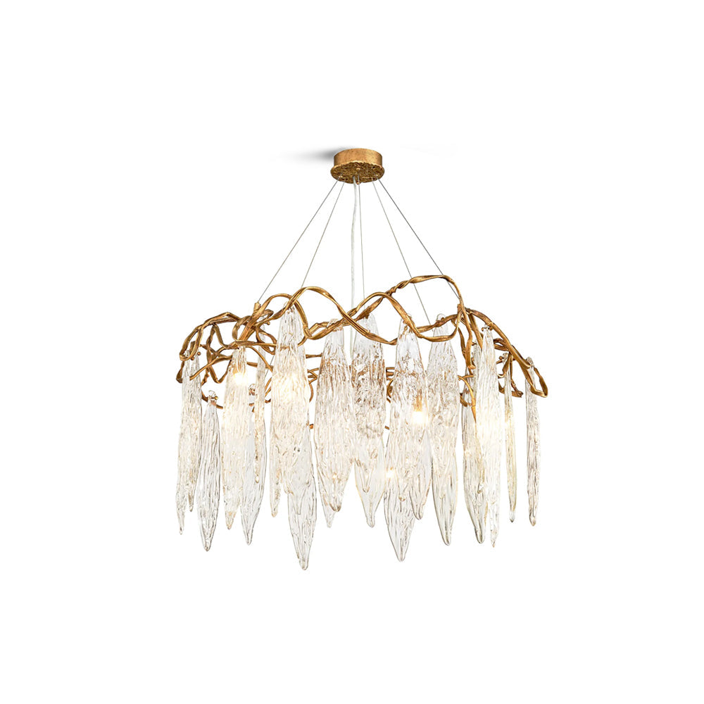 Kyle Niagara Island Crystal Chandelier 15.7" 23.6" 31.5" 39.4"D