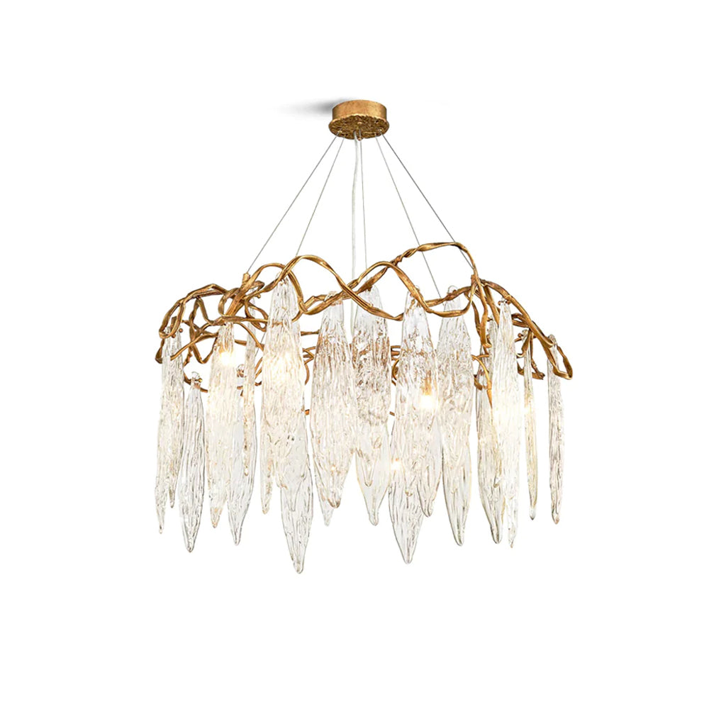 Kyle Niagara Island Crystal Chandelier 15.7" 23.6" 31.5" 39.4"D