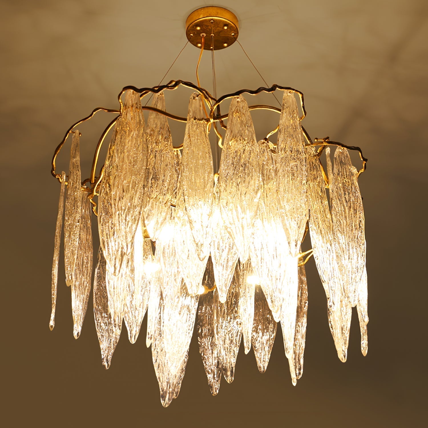 Kyle Niagara Island Crystal Chandelier 15.7" 23.6" 31.5" 39.4"D