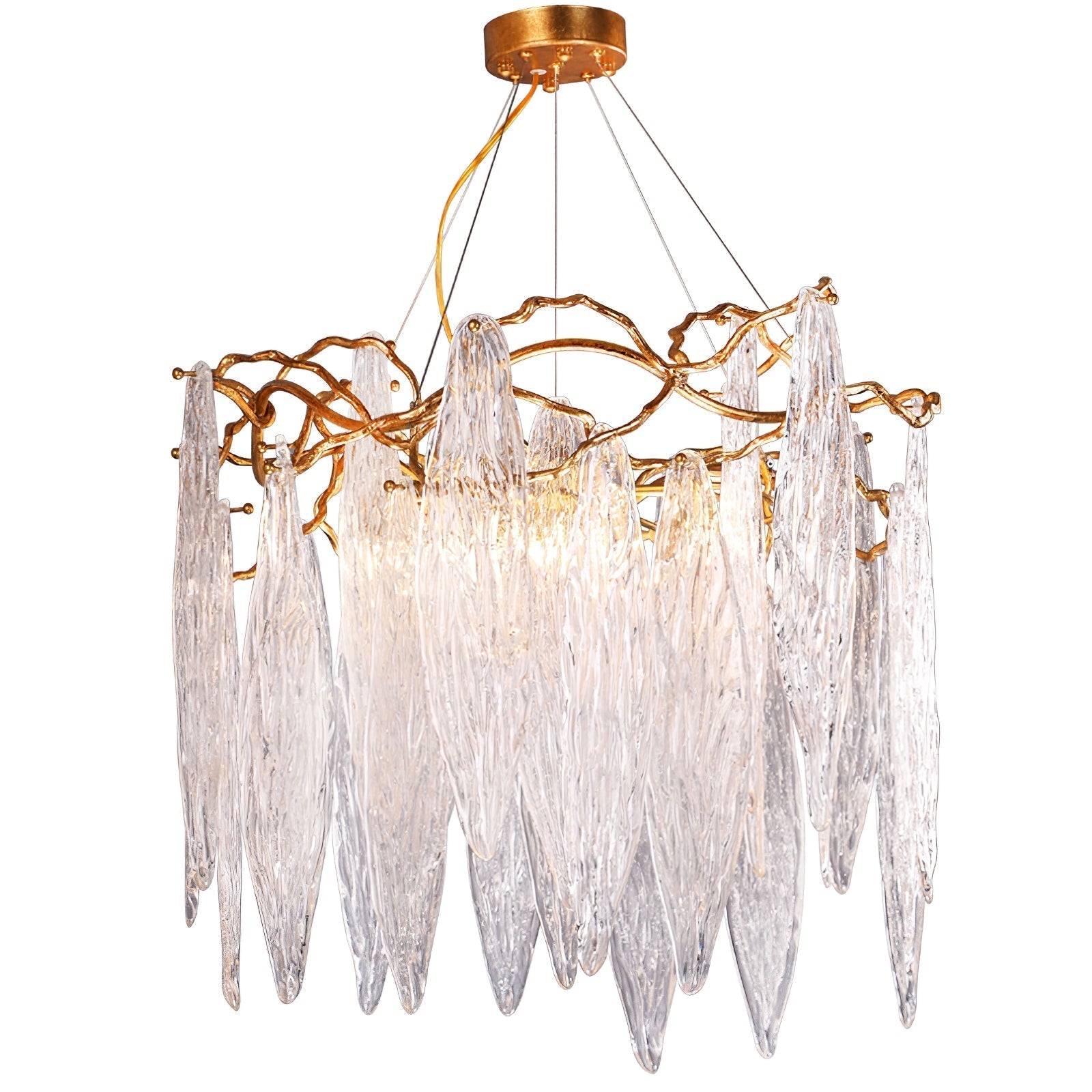 Kyle Niagara Island Crystal Chandelier 15.7" 23.6" 31.5" 39.4"D