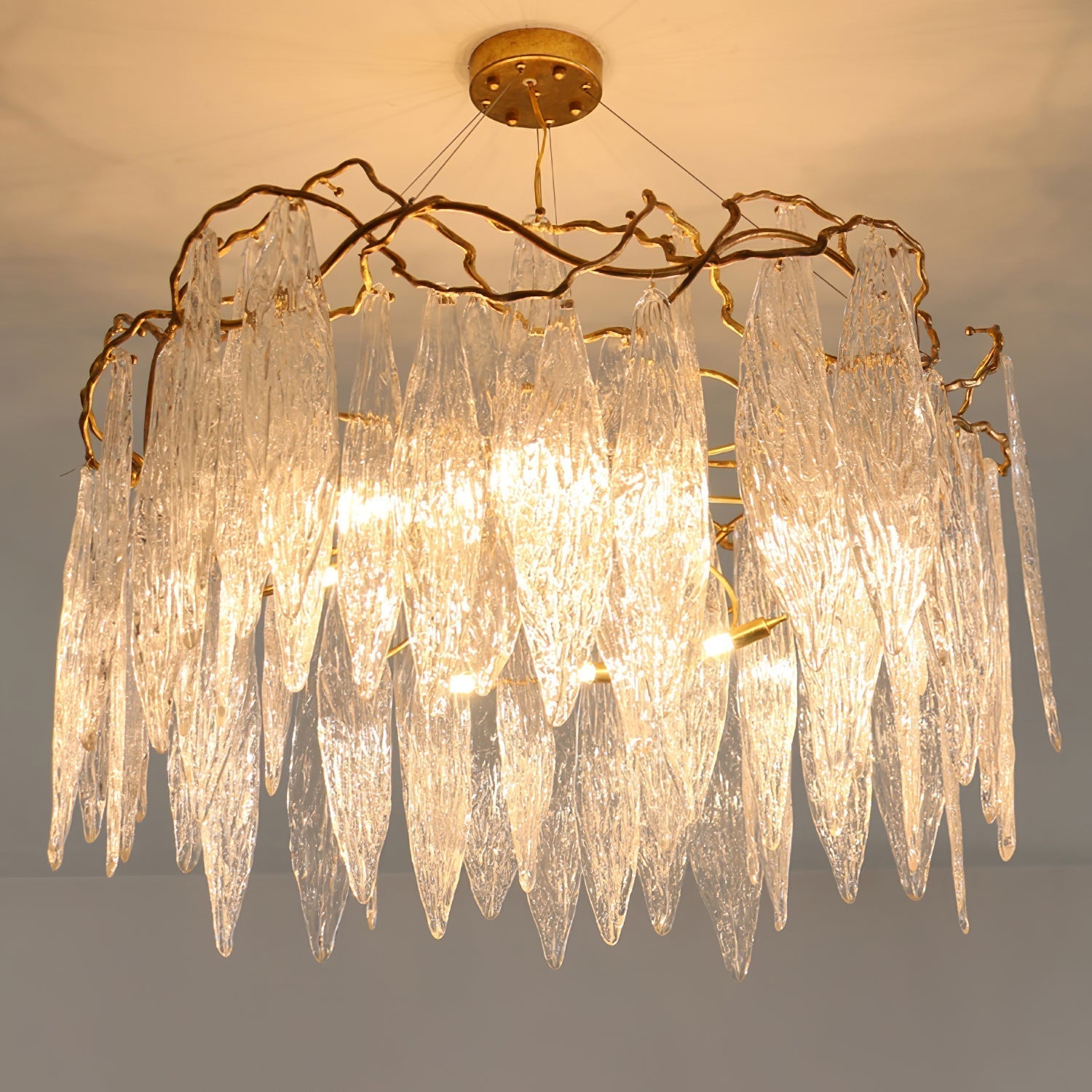 Kyle Niagara Island Crystal Chandelier 15.7" 23.6" 31.5" 39.4"D