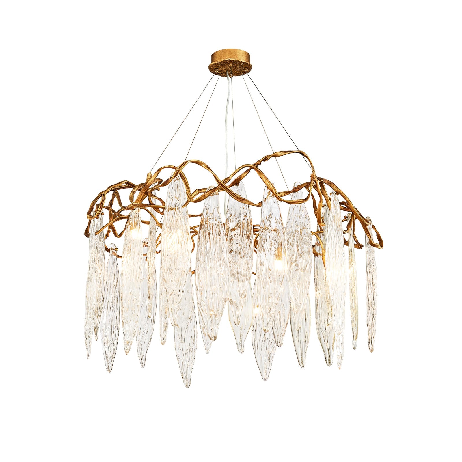 Kyle Niagara Island Crystal Chandelier 15.7" 23.6" 31.5" 39.4"D