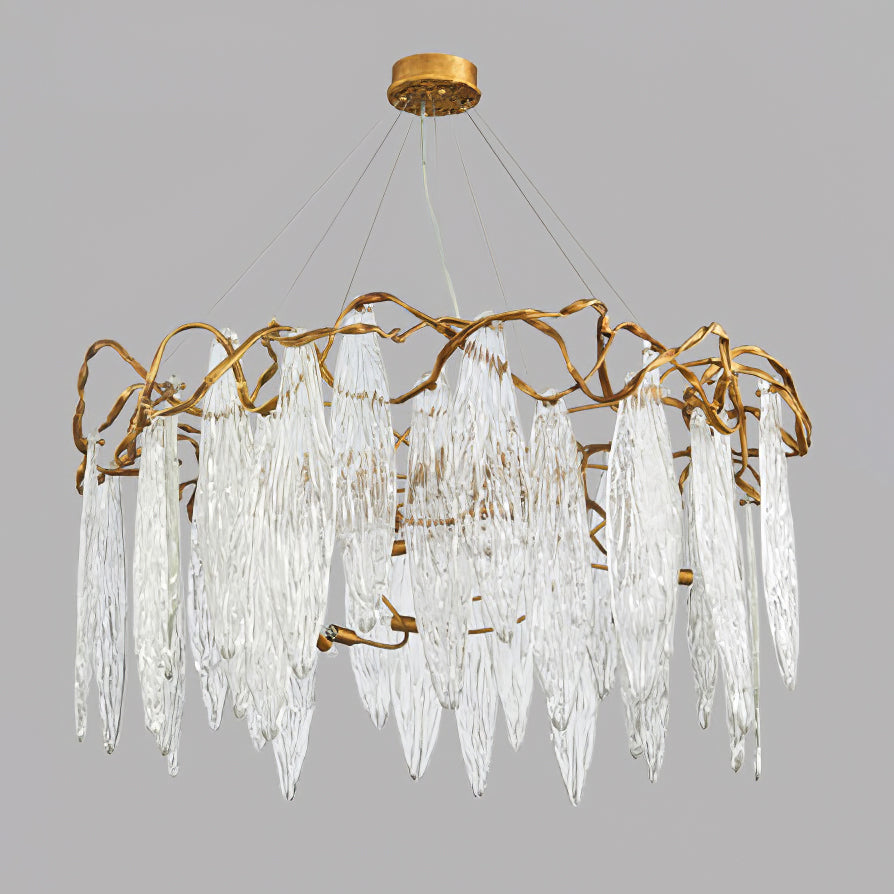 Kyle Niagara Island Crystal Chandelier 15.7" 23.6" 31.5" 39.4"D