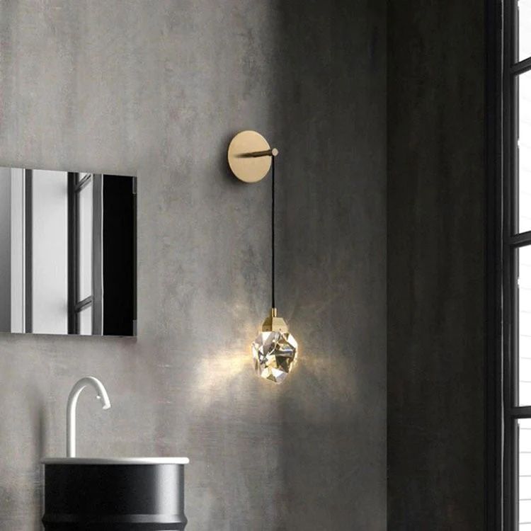 Eva Crystal Wall Sconce Cord