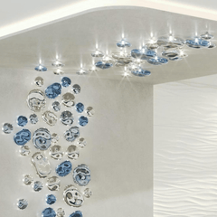 Galaxy Nuggets Crystal Wall Lamp