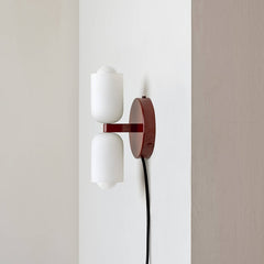 Glass Up Down Wall Sconce