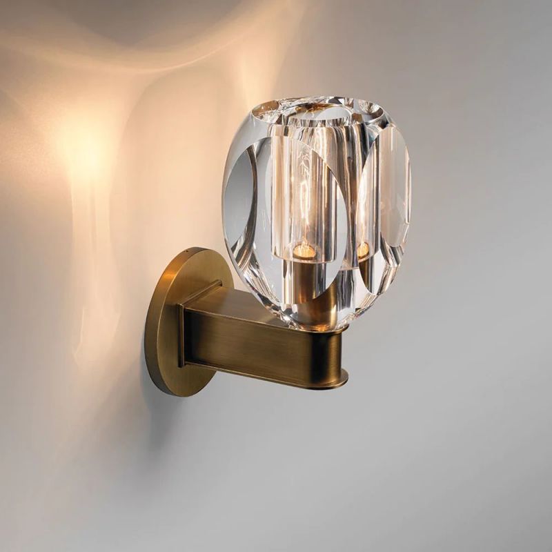 Belle Crystal Sconce 9"